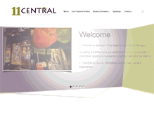 Tablet Screenshot of 11centralbangor.com